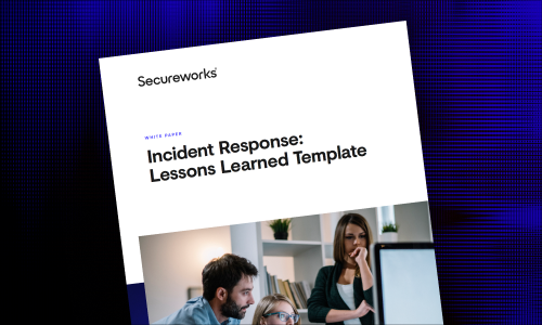 Incident Response: Lessons Learned Template